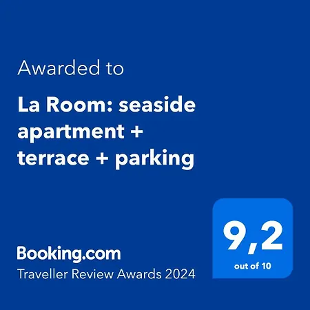 La Room: Seaside + Terrace + Parking Appartement *